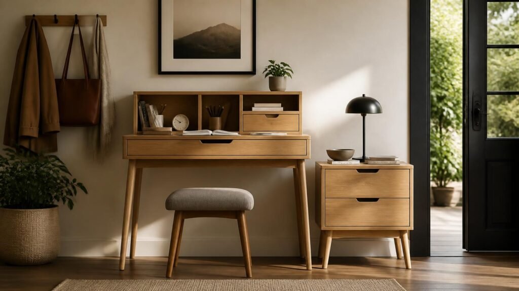 wooden organizer